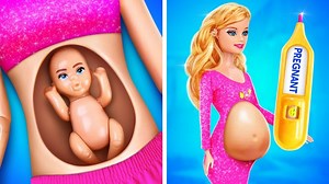 8.9K views · 167 reactions | Pregnant Doll Come to Life*Barbie Total Makeover With Beauty Gadhets* | Ratata | Facebook