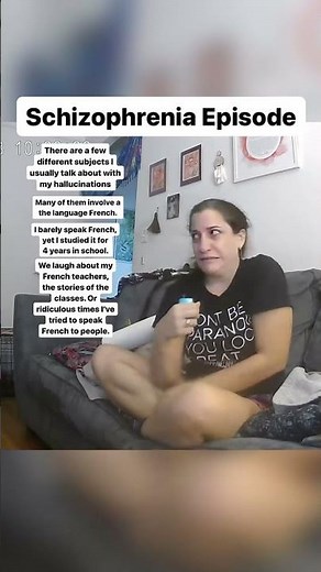 Schizophrenia episode caught on camera