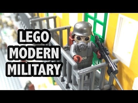 LEGO Modern Military War Battlescapes | Bricks Cascade 2017