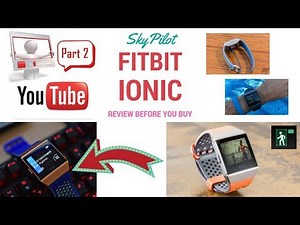 FITBIT IONIC - UNBOXING REVIEW. FIT A SCREEN PROTECTOR - Part 2