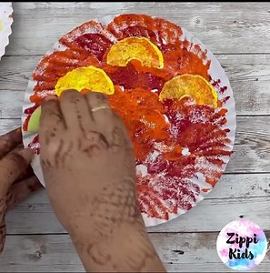 138K views · 381 reactions | Pool noodle stamping Turkey! 旅 A simple process art for kids! 不️ #processartforkids #kindergarten #prek #prekteacher #preksteam #stemeducation #art #craft #kidsactivities #elementaryteacher | Zippi Kids Corner | Facebook