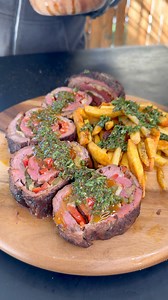 24K views · 840 reactions | Grilled stuffed beef tenderloin | Miguels cookingwithfire | Facebook