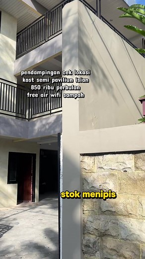 Cek Lokasi Kost Semi Paviliun Isian di Jogja - 850 Ribu/Bulan