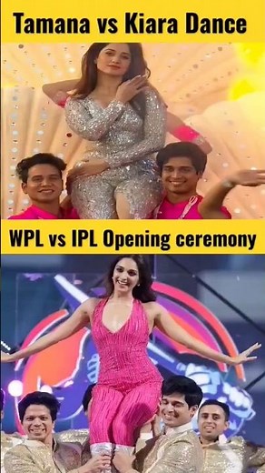 WPL vs IPL 2023: Tamana vs Kiara Advani Dance in opening ceremony #ipl2023 #iplopeningceremony2023