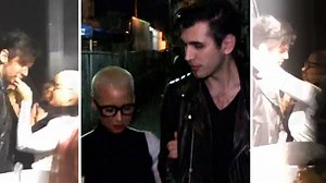 Nick Simmons Gets a Mouthful of Amber Rose