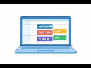 Automatically Color Code Outlook Events