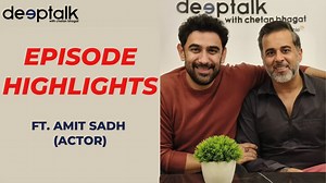7.5K views · 84 reactions | Watch the highlights of my Deeptalk with Amit Sadh (Actor) Watch full episode here: https://youtu.be/rjR3WjVJ-cY | Chetan Bhagat | Facebook