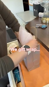 1K views · 12 reactions | Did you know we gift wrap? Giving your purchase to someone special? Ask our wonderful front desk girls at checkout for gift wrapping and they’ll doll it up, FREE of charge懶 Just an extra special Spa Serenity detail✨ | Spa Serenity | Facebook