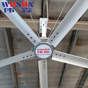 Gree Industrial Fan Big Hvls Ceiling Fan for Warehouse Ventilation