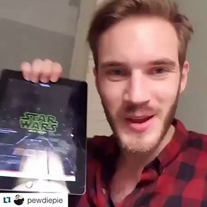 Check out @PewDiePie using The Force! STAR WARS Now in Ditty! #StarWarsTheForceAwakens #Ditty #StarWars #TheForceAwakens #ForceAwakens #Chooseyourside #SHH #TFA #PewDiePie | Ditty | Facebook