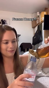 11K views · 173 reactions | FROZEN HONEY REVEAL  trying frozen honey for the first time—sweet, surprising, and oddly satisfying! ❄️✨ #frozenhoney #trend #tastetest #fyp #foryou #foryoup #viral #reallifemoments #chewthevibes #trending #foodie #sweettooth | Dawn Farmer | Facebook