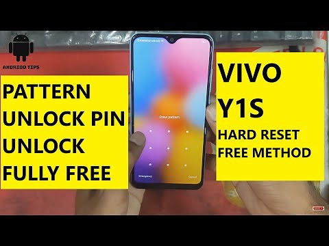 VIVO Y1S Hard reset PATTERN UNLOCK 2021