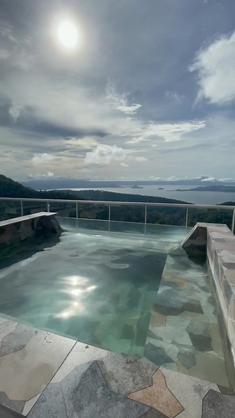 38K views · 995 reactions | rooftop pool with the closest view of taal where to find, how much, contact number, everything is in the video  get a chance to win an overnight stay here. see comment below  | Bernadette Reyes | Facebook