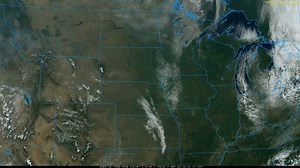 Mostly sunny with some fair weather cumulus clouds around this Saturday afternoon. Temps in the middle 70s today. Tomorrow, mostly sunny and near 80° on Sunday. Turning windy and warmer on Monday, upper 80s. Similar weather on Tuesday: Sunny, windy, & warm. Temps in the upper 80s | Omaha Sarpy Weather