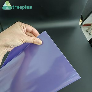 [Hot Item] Flexible Thermoformable Purple PETG Material Sheet for Cosmetic Packaging Tray
