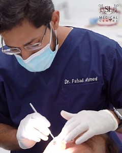 Consult Dr. Syed Fahad Ahmed Dental Surgeon For appointments: UAN: 0304-1113666 #dentalclinic #dentist #DrSLMedicalCentre #DrShaistaLodhi | The Aesthetics Clinic