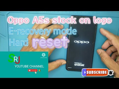 Oppo A5s stock on logo/hard reset