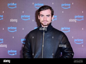 Berlin, Germany. 21st Feb, 2023. Actor Aaron Hilmer is coming to the Amazon Prime Video Dinner at the Ayoka Event Space in Friedrichstraße as part of the Berlinale. The 73rd International Film Festival will take place in Berlin from Feb. 16-26, 2023. Credit: Annette Riedl/dpa/Alamy Live News Stock Photo - Alamy