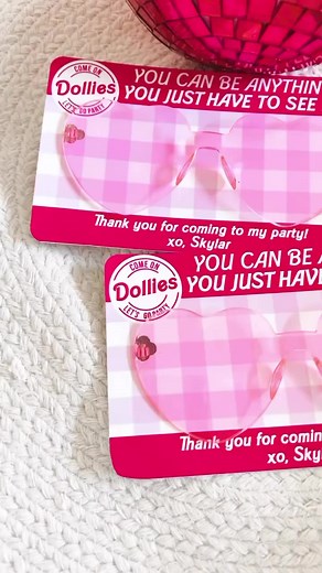 1.6K views · 18 reactions | The cutest little pink lip balms and sunnies!  https://www.etsy.com/shop/pinksugarpaperie/?etsrc=sdt&search_query=doll | Pink Sugar Shoppe | Facebook