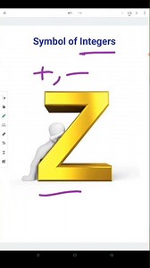 Symbol of integer #shorts