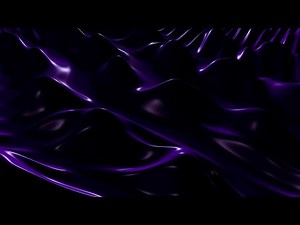 Mysterious Dark Purple 3D Fluid Surface Waves Flowing 4K UHD 60fps 1 Hour Video Loop