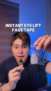 3.8K views · 27 reactions | Instant Eye Lift using face tape tutorial para mukhang chinito sa mga photos and videos. #EyeLiftTape #FaceTape #EyeLifting #FoxEyeTape | Deejimon TV | Facebook