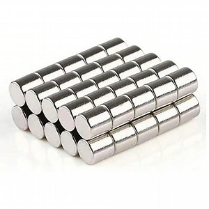 [Hot Item] Neodym Nickel Plated Cylinder Magnet D10*20mm for Medical Equipment