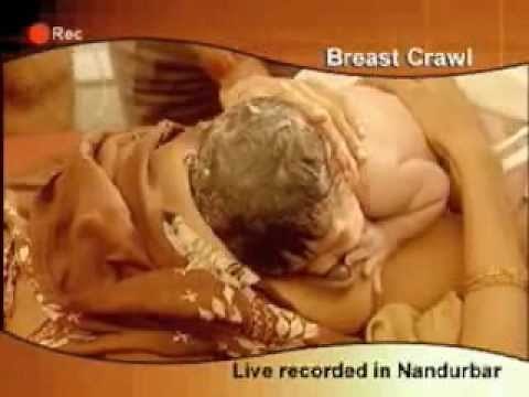 Breast Crawl - Initiation of the Breast Crawl (Unicef)
