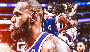 LeBron James, Isaiah Stewart draw suspensions for bloody scuffle