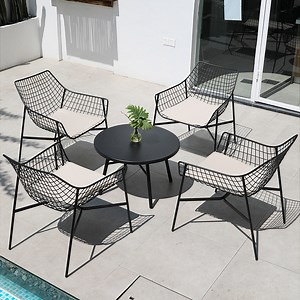 [Hot Item] Outdoor Patio Bistro Set, All-Weather Cast Aluminum Furniture Dining Sets for Balcony, Garden, Backyard