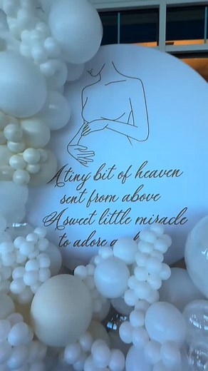 Baby Shower set up 👏🏼 | Glammi’s School of Balloons