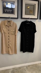 2.8K views · 63 reactions | ‼️SOLD OUT‼️ Avail our DION shirt dress in two classic colors  LIMITED  | Denim Plus PH | Facebook