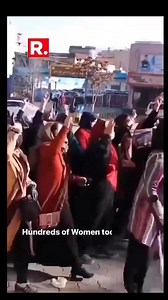 2.5K views · 20 reactions | Afghan women protest Taliban banning them from educational institutions. . . . | Republic | Facebook