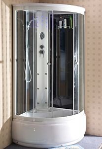 [Hot Item] Luxury Prebab Steam Bathroom Massage Shower Cabin with FM Radio