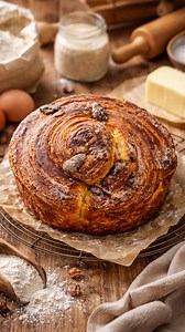 ✨ Brioche feuilletée maison ✨ Des couches fines, une mie filante et ce goût de beurre inimitable… La brioche feuilletée, c’est une recette technique, mais accessible quand on comprend chaque étape 🧈 🧈 Ingrédients (1 brioche) • 250 g farine • 30 g sucre • 5 g sel • 10 g levure boulangère fraîche • 3 œufs • 20 g lait • 125 g beurre froid 🥣 1. La pâte à brioche Mélange la farine, le sucre et le sel. Ajoute la levure, les œufs et le lait. Pétris jusqu’à obtenir une pâte lisse et élastique. Forme