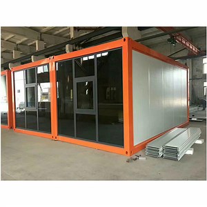 [Hot Item] Container Duplex DIY Modular Prefab Glass Guyana Prefabricated House 30m2