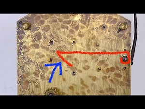 #027 - Lifting piece for an 18th Century longcase / tallcase clock