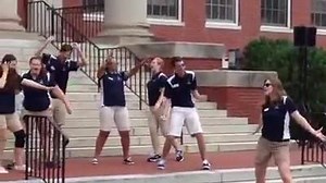6.4K views · 146 reactions | Our Orientation Leaders can't contain their excitement this morning. #TakingFlight #UMW19 | University of Mary Washington | Facebook