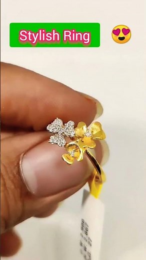 Top 5 Simple and Stylish Gold Ring 💍 Design | Gold Ring For Girls | Gold Ring Designs For Women