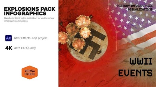 Overhead Map Explosion Pack Infographics