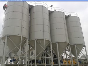 [Hot Item] Professional Manufacturer 500 Ton Cement Storage Steel Silo