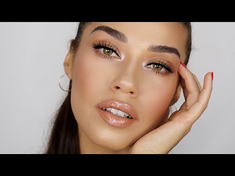 Quick & Easy Bronzed Nude Makeup Tutorial | Eman