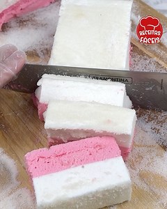 Si tienes azúcar y gelatina en casa, ¡haz este fácil y delicioso malvavisco casero! | Recetas Fáciles de Hacer