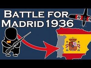 The Battle for Madrid, 1936 (filmed/animated on location)