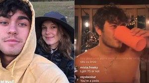 TikToker Hunter Echo In Hot Water After Appearing To Brag About Grooming Millie Bobbie Brown When She Was 16