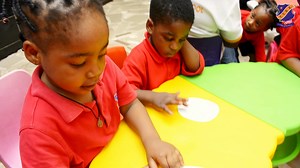 At Tutor Time School, craft time is fun time! In an outdoor adventure, our kindergarten learners explored their creativity with cuttings, shapes, and hands-on activities. Crafts encourage creativity. Every craft is a new adventure in learning and imagination! #stellaprogy #tutortimeschoolenugu #schoolsinenugu #crafttime #learningthroughplay | TUTOR TIME School