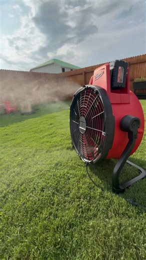 Milwaukee M18™ Brushless 18” Fan (0821-20) with a Misting Kit (BYOF) - For Large Milwaukee M18 Fan by @thejakeofall 🔥 🌬️ . . . . #thejakeofall #mistingfan #mistingfantool #milwaukee #milwaukeefan #milwaukeetools #m18 #m12 #summertools #homedepot #homedepotfinds #fyp #electrician #electriciantools #constructiontools #construction #backyardtools #diy #diyfinds #amazonfinds #082120 #milwaukeetoolsfan #mistingkit #jakeofall #summerfinds #outdoorfinds | Sparky Izzy