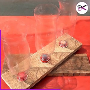 Stunning Bottle Bubble Fountain 🌟💦 #diy #bottle_craft #creative_ideas | RusticKraft