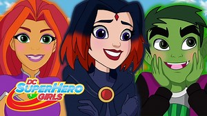 Robin, Stellarubia, Corvina, Bibi e Cyborg | DC Super Hero Girls Italia - Cartonionline.com