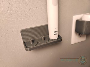 Electric Toothbrush Wall Mount for Oral-b • Wall Holder Organizer • Keeps Toothbrush Clean & off Counter - Etsy